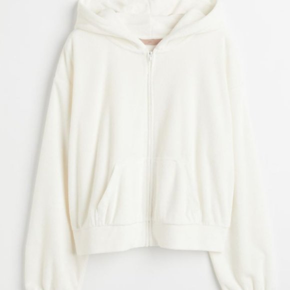 H&M Terry Hooded Jacket (NWT) - Picture 1 of 7